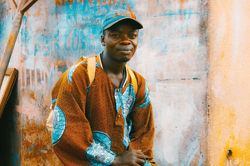 Man Smiling